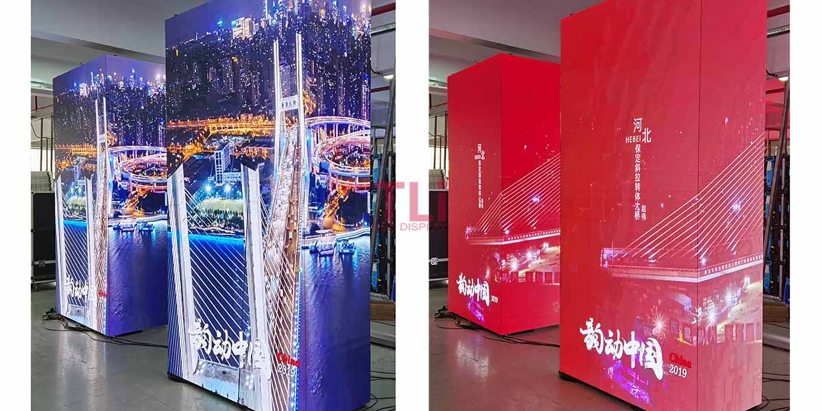 TLI LED TIF1000 Indoor LED Display Right angle