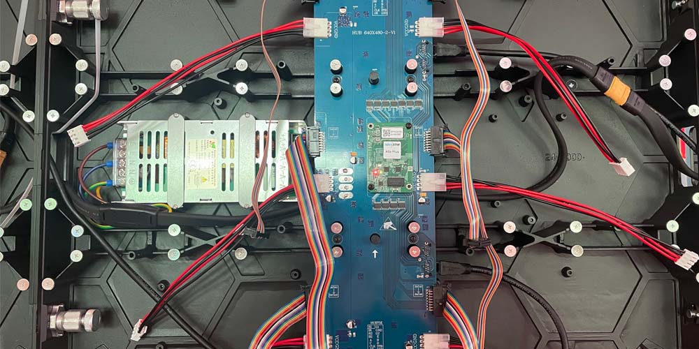 TLI LED Hub board for 640x480mm indoor LED front service