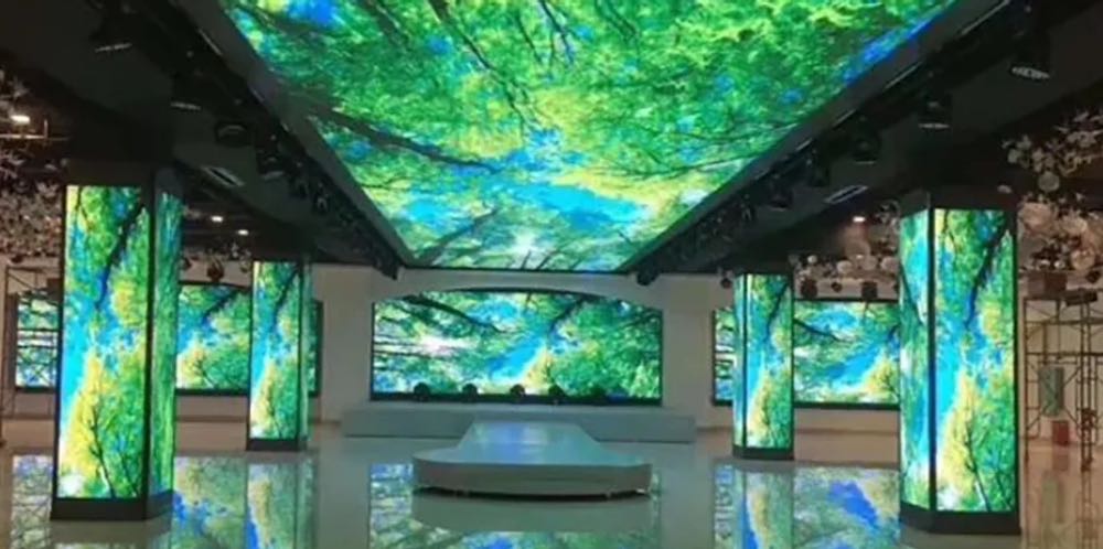 Green city LED screen applications