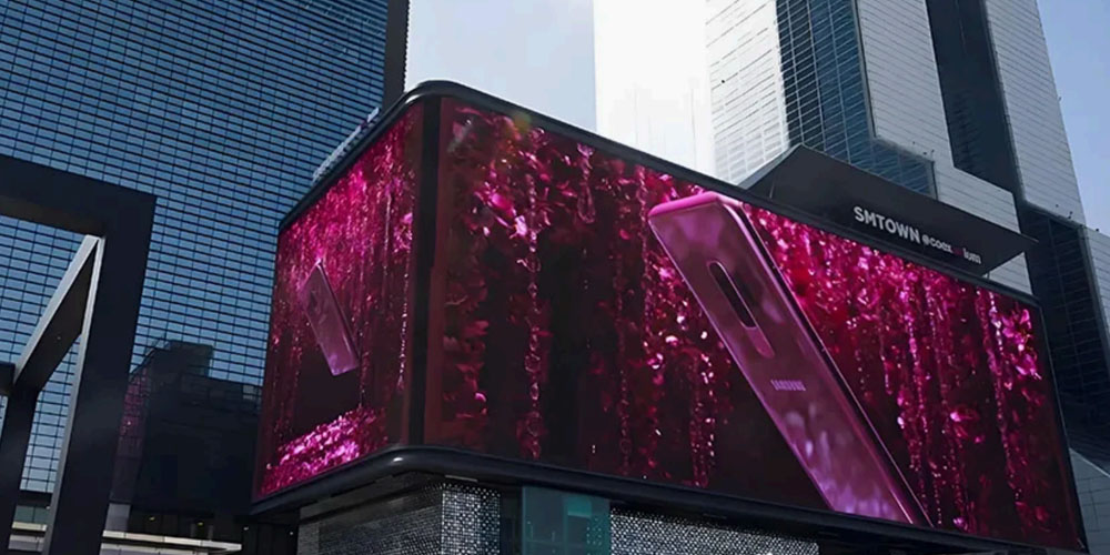 Outdoor advertising 3D LED screen